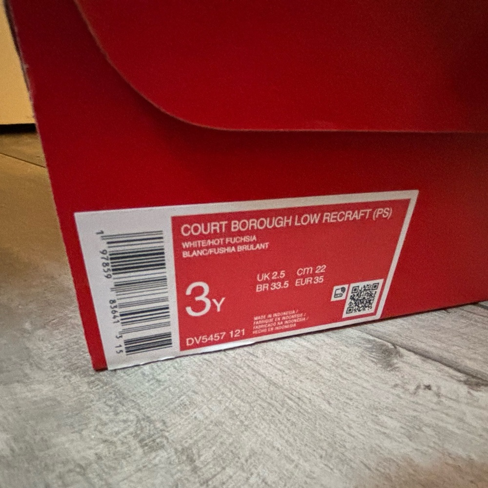 Nike COURT BOROUGH LOW RECRAFT Velcro sneakers - Picture 5 of 6
